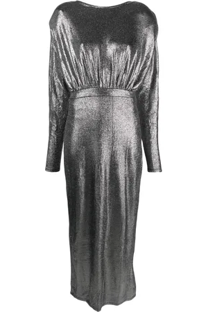 Gestuz EiraGZ metallic maxi dress