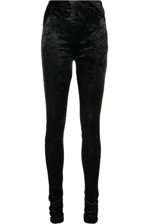 Gestuz MilaGZ high-waist velvet leggings