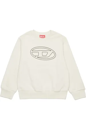 Diesel Oval-D logo-print cotton sweatshirt