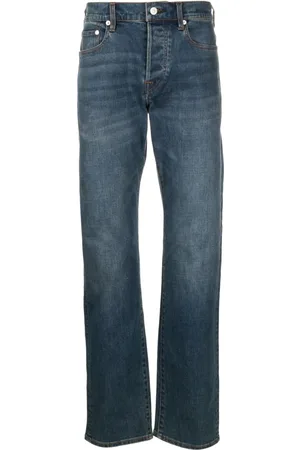 Paul Smith Straight-leg cotton jeans