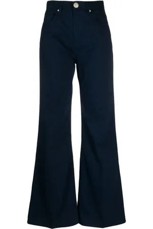 Ami High-waist flared trousers