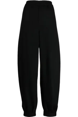 JUNYA WATANABE Elasticated-waist wool high-waist trousers