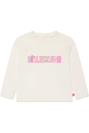 Billieblush Logo-print cotton sweatshirt