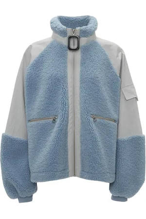 J.W.Anderson Colour-block fleece track jacket
