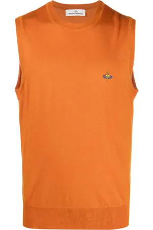 Vivienne Westwood Orb-embroidered wool sweater vest