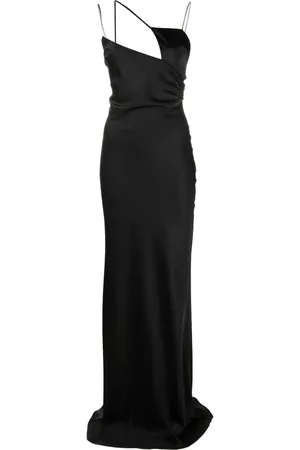 The Attico Melva cut-out satin gown