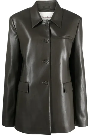 Nanushka Hadasa faux-leather jacket
