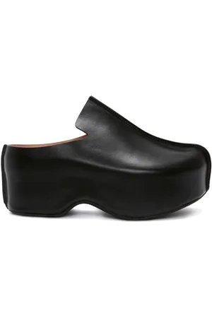 J.W.Anderson Leather platform clogs
