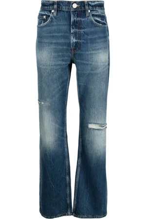 Frame Ripped-detailed distressed jeans