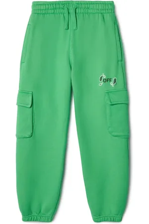 OFF-WHITE Bandana-print cotton track pants