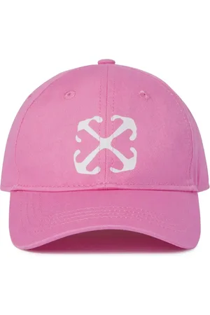 OFF-WHITE Arrow-print cotton baseball cap
