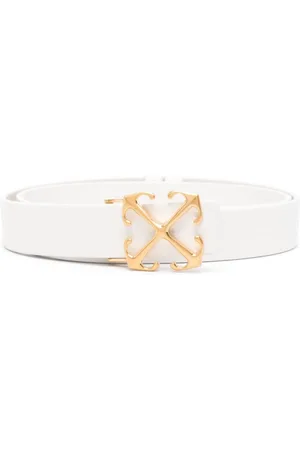 OFF-WHITE Arrows-motif leather belt
