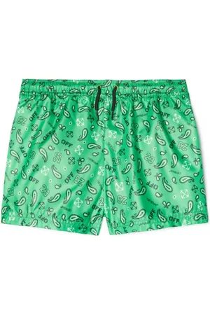 OFF-WHITE Bandana swim shorts