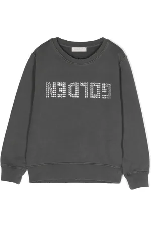 Golden Goose Crystal-embellished logo sweatshirt