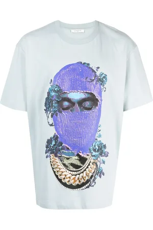 Ih Nom Uh Nit Mask Roses cotton T-shirt