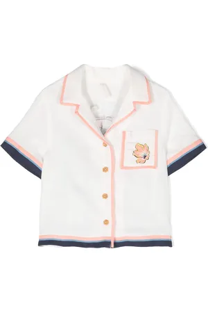 ZIMMERMANN Alight contrasting-trim cotton shirt