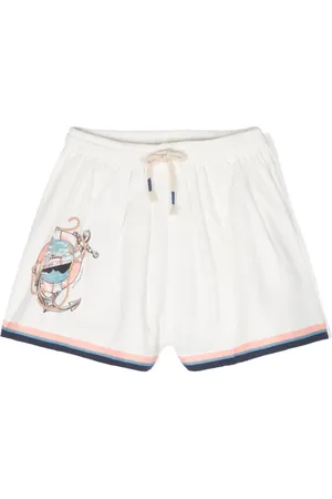 ZIMMERMANN Alight striped-edge shorts