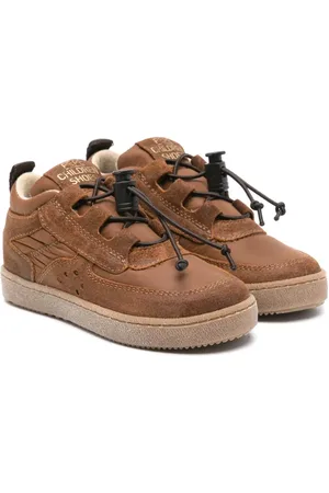 PèPè Lace-up leather sneakers
