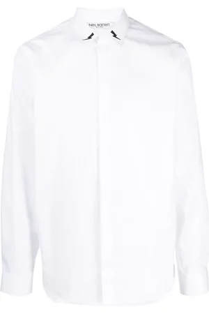 Neil Barrett Thunderbolt-print cotton shirt