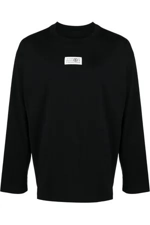 Maison Margiela Numbers motif-patch long-sleeve T-shirt