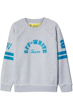 OFF-WHITE Team 23-print cotton sweatshirt