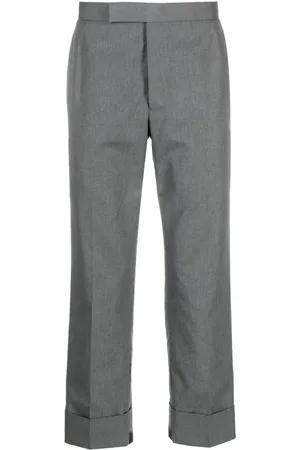 Thom Browne Cropped straight-leg trousers
