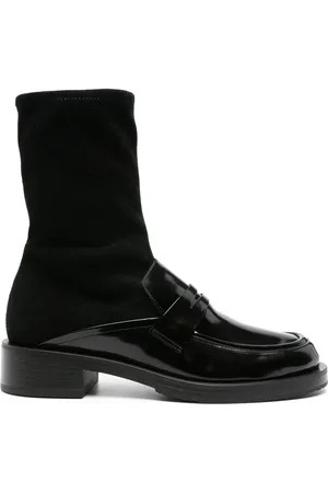 Stuart Weitzman Panelled leather boots