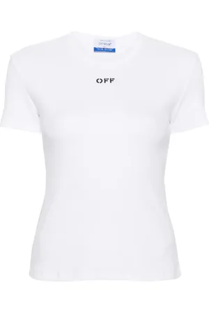 OFF-WHITE Off Stamp stretch-cotton T-shirt