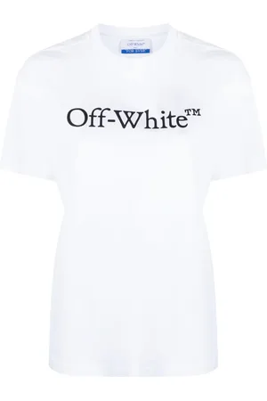 OFF-WHITE Bookish logo-print cotton T-shirt