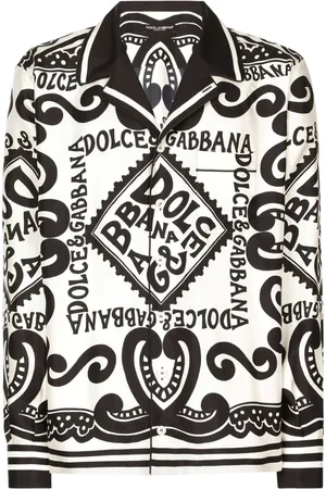 Dolce & Gabbana Printed silk shirt