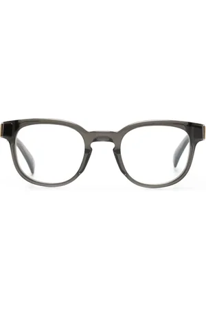 Dunhill Square-frame transparent glasses