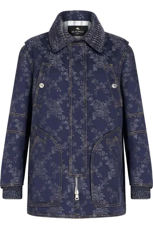Etro Jacquard denim jacket