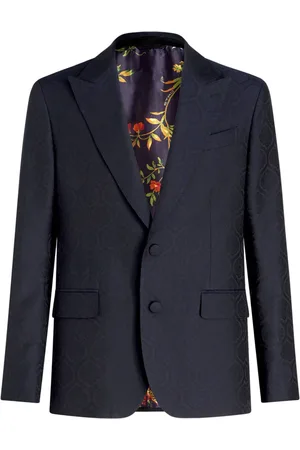 Etro Peak-lapel single-breasted blazer