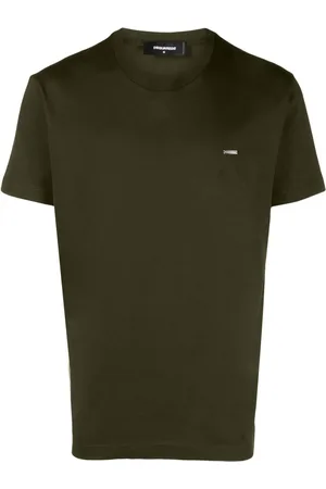 Dsquared2 Logo-plaque cotton T-shirt