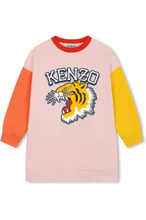 Kenzo Logo-print cotton dress