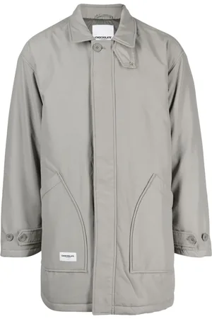 Chocoolate Logo-appliqué single-breasted jacket