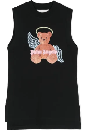 Palm Angels Bear Angel cotton tank dress