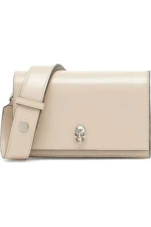Alexander McQueen Small The Biker Skull shoulder bag