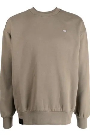 Izzue Logo-print crew-neck sweatshirt