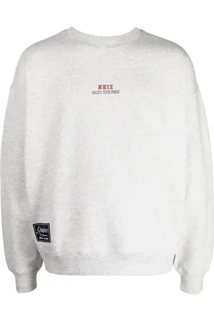 Izzue Patch-detail fleece sweatshirt