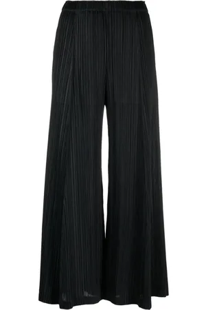 PLEATS PLEASE ISSEY MIYAKE Plissé-effect straight-leg trousers