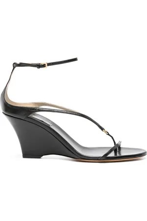 Khaite Marion 90mm wedge sandals