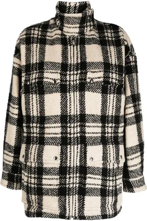 IRO Bielo checked coat