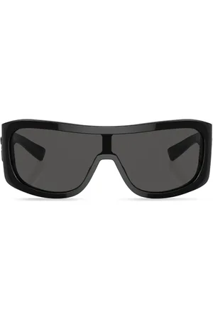 Dolce & Gabbana Shield-frame tinted sunglasses