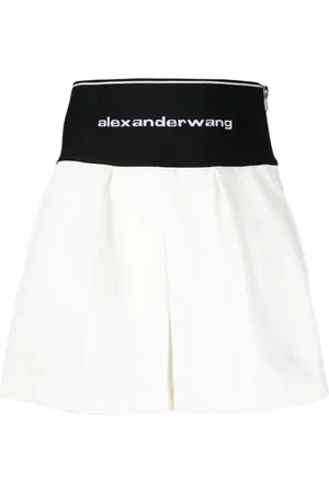 Alexander Wang Logo-waistband safari shorts