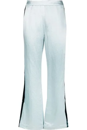 Ayda X Browns Max stripe-detail flared track pants