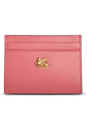 Etro Pegaso leather cardholder