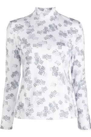 Rokh Stamp-pattern jersey T-shirt