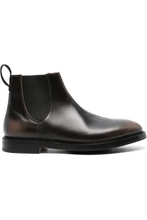 Premiata Pull-tab leather Chelsea boots