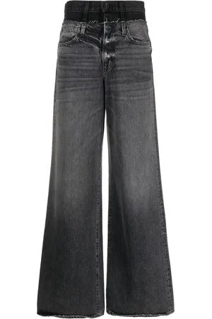 SLVRLAKE Re-Work Eva Double-Waistband jeans